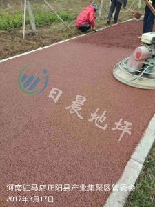 河南駐馬店正陽縣產(chǎn)業(yè)集聚區(qū)管委會(huì)透水混凝土